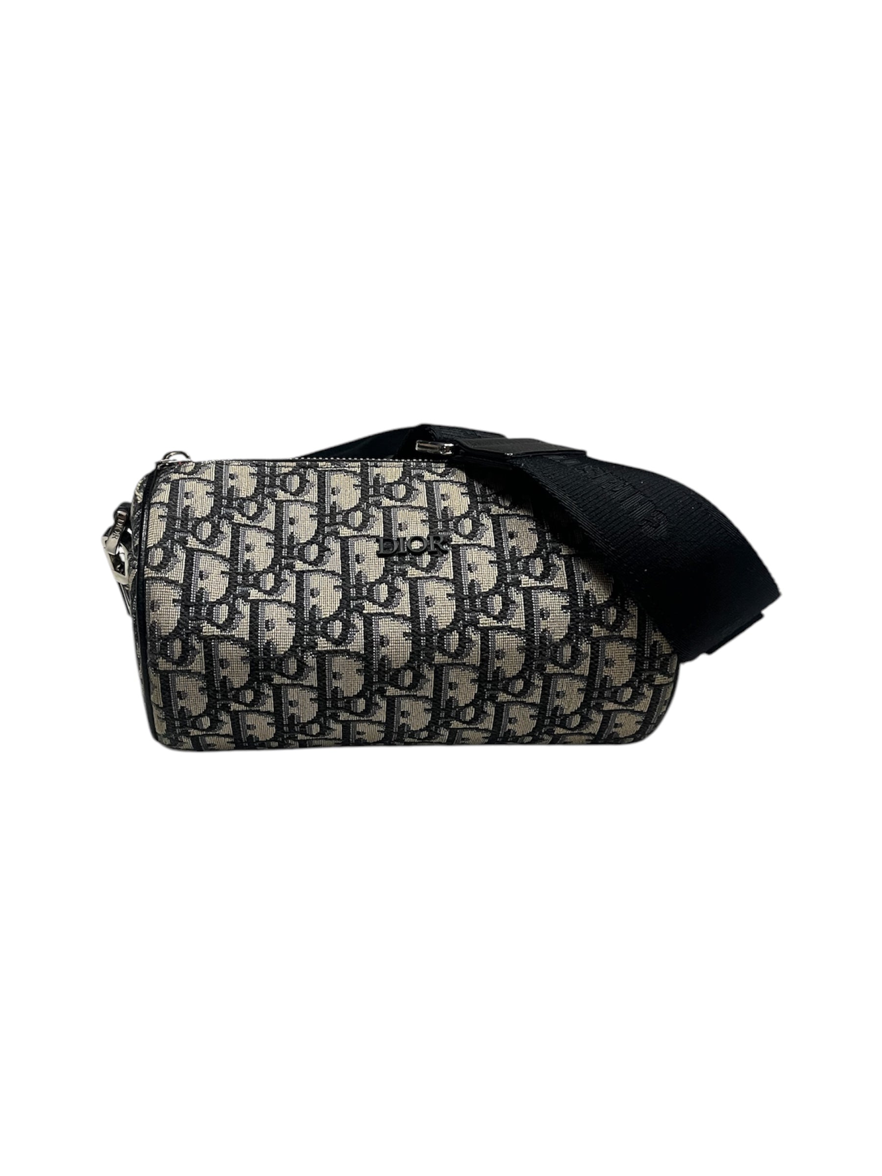 Oblique Roller Messenger Bag