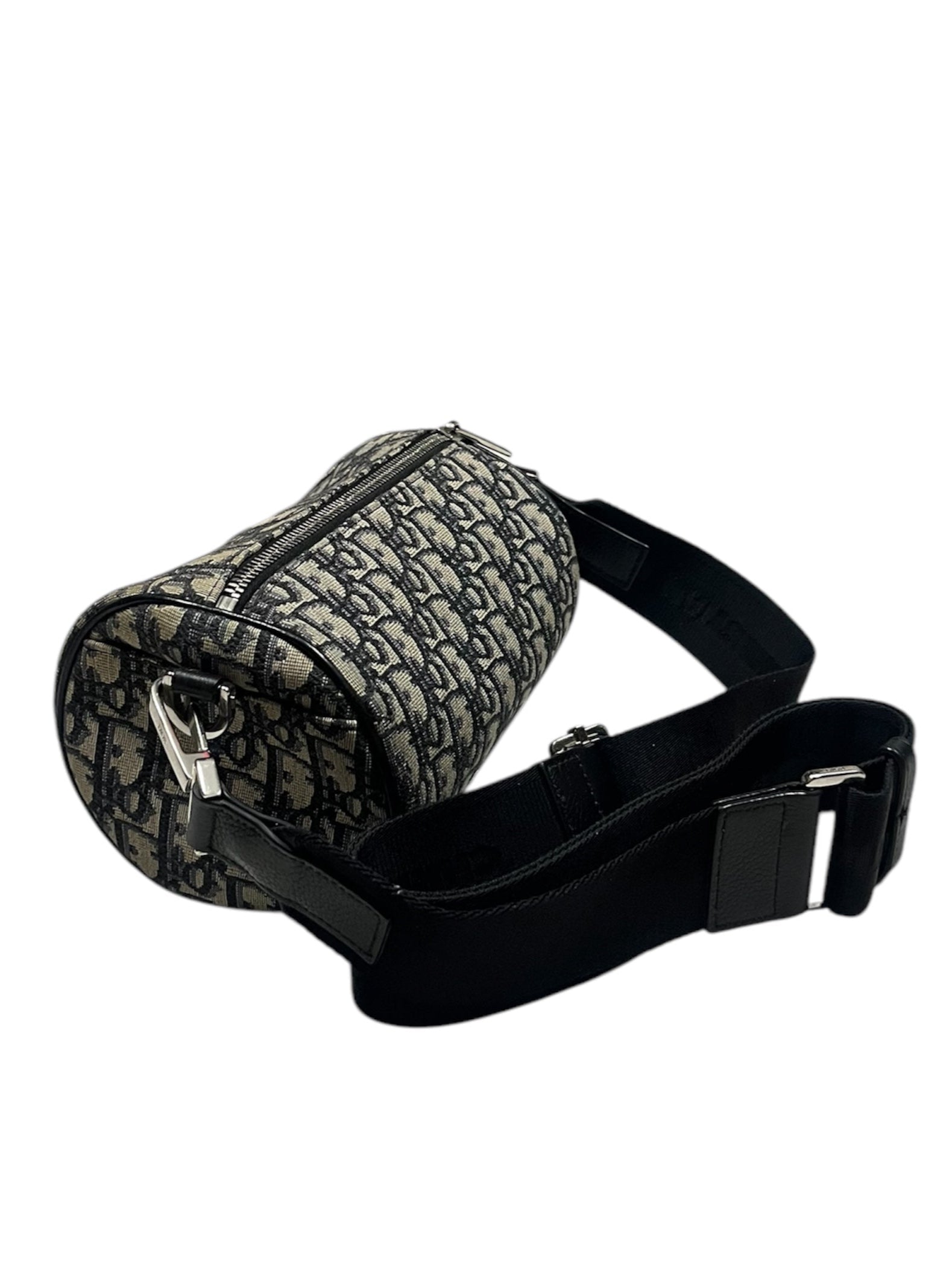 Oblique Roller Messenger Bag