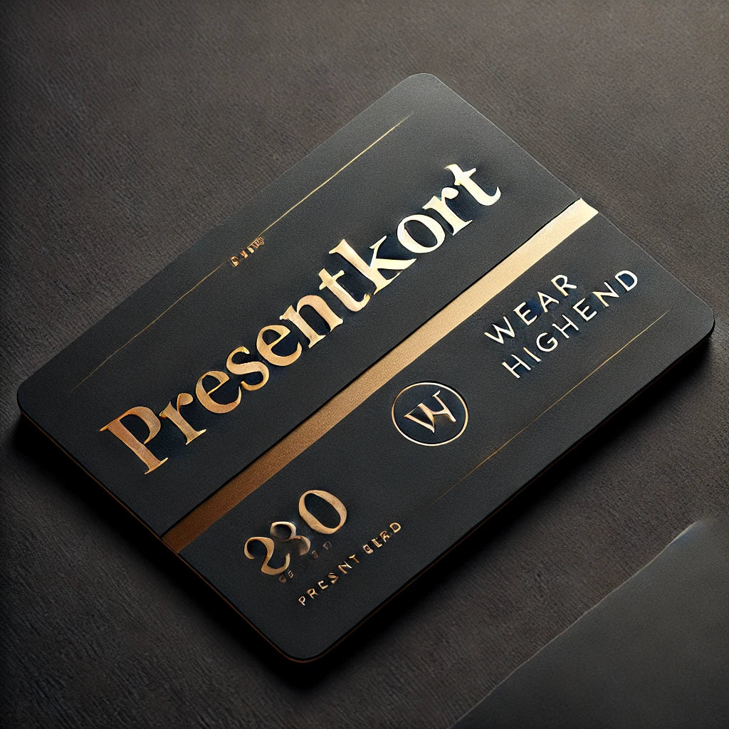 Wearhighend presentkort