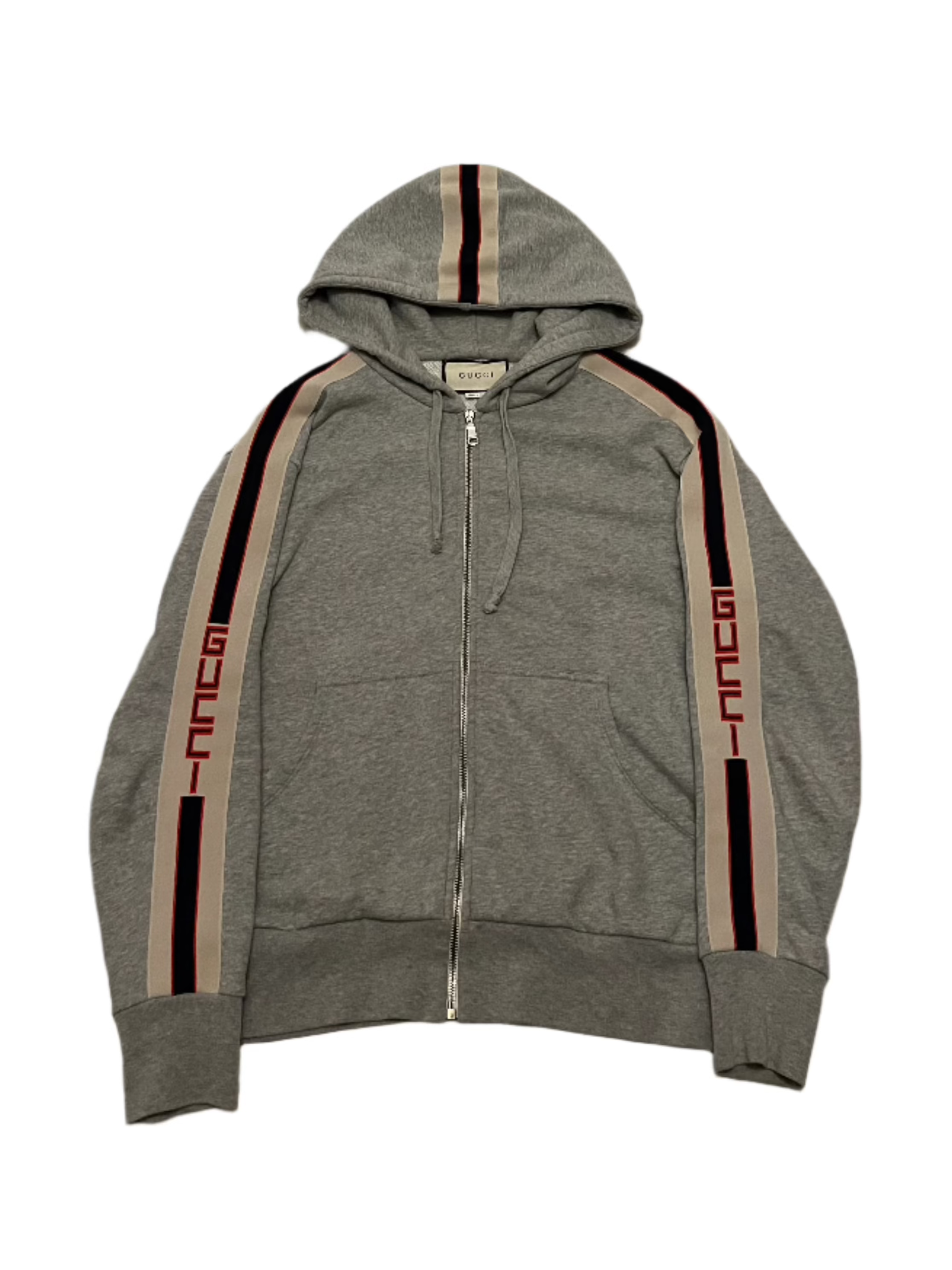 Side Striped Logo Hoodie