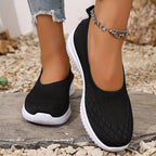 Adeline | Damskie ortopedyczne wsuwane buty sportowe, lekkie buty komfortowe | Erwnn | Szary