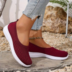 Adeline | Damskie ortopedyczne wsuwane buty sportowe, lekkie buty komfortowe | Erwnn | Szary