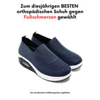 Amelie | Damskie buty wsuwane z amortyzacją, ortopedyczne buty komfortowe | Erwnn | Biały