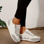 Beatrice | Damskie ortopedyczne buty trekkingowe, wspierające buty wsuwane | Erwnn | Beżowy