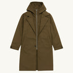 Brody | Męska parka, z kapturem, wodoodporny model | Erwnn | Czarny