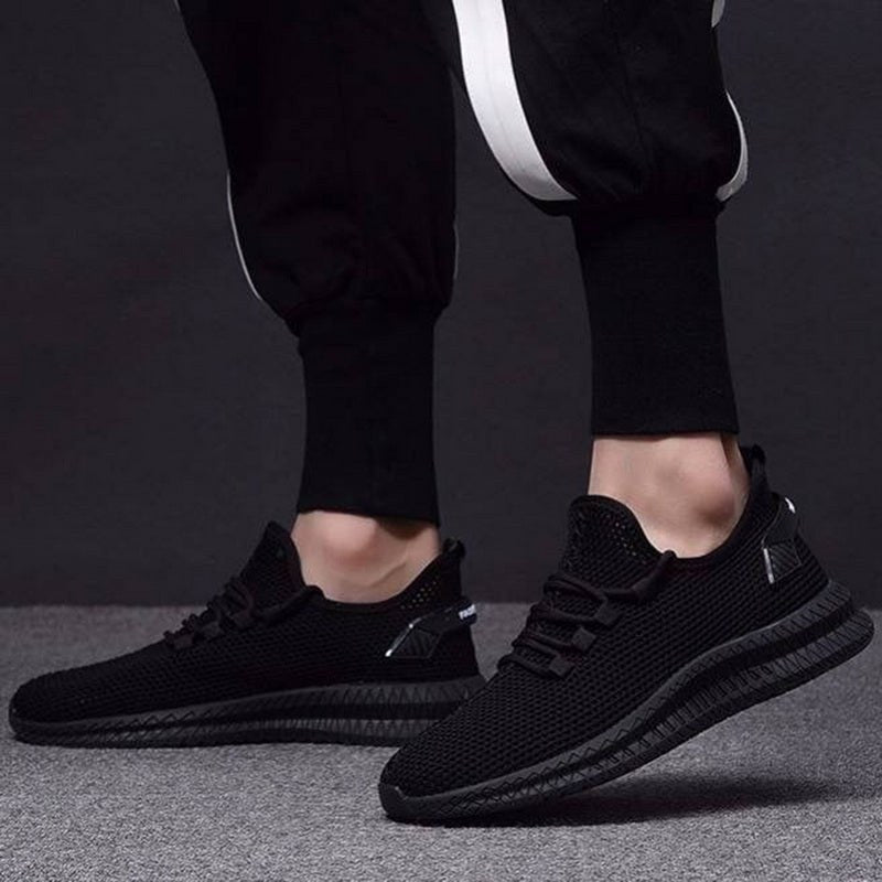 Dawid | Lekkie buty sportowe męskie ze strukturą siateczki, sportowe buty na codzień | Erwnn