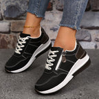 Edith | Damskie ortopedyczne buty sportowe, wygodne buty wsuwane | Erwnn | Niebieski