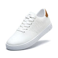 Nataniel | Męskie buty sportowe z perforowanej skóry, oddychające obuwie w stylu elegancko-codziennym | Erwnn