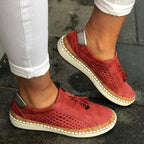 Giselle | Damskie ortopedyczne buty wsuwane, przewiewne buty komfortowe | Erwnn | Zielony