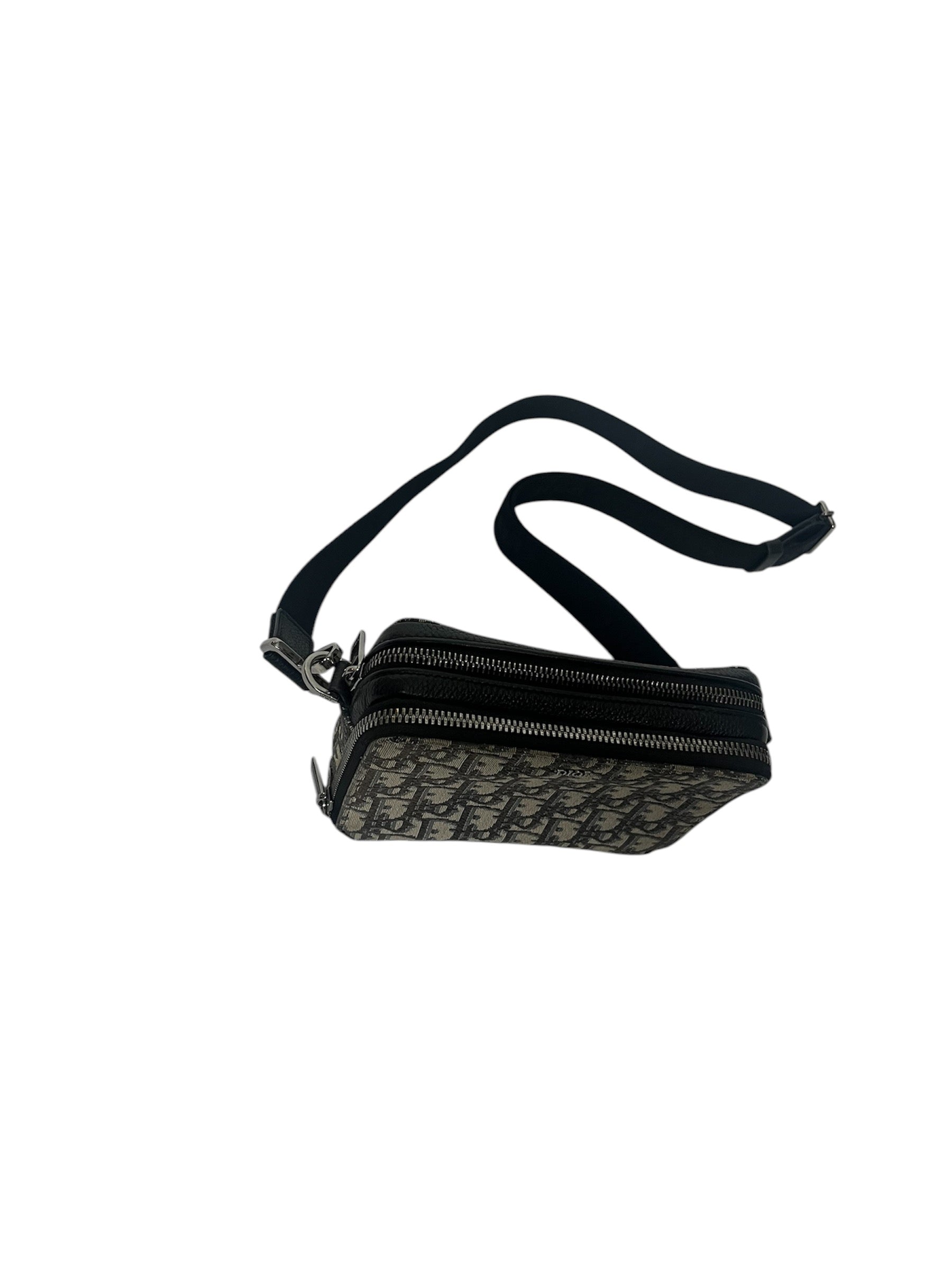 Oblique Jacquard Messenger Bag