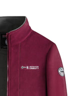 Rudolf | Męska bluza polarowa z kołnierzem, bluza polarowa outdoorowa | Erwnn | Ciemny niebieski
