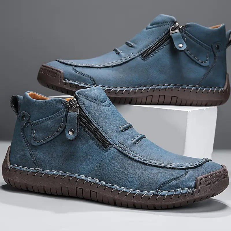 Marek | Ergonomiczne męskie buty wsuwane, wygodne obuwie na co dzień | Erwnn