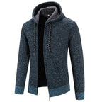 Viktor | Męska bluza premium z kapturem, elegancka bluza z kapturem | Erwnn | Brązowy