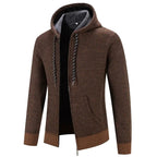 Viktor | Męska bluza premium z kapturem, elegancka bluza z kapturem | Erwnn | Zielony