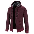 Viktor | Męska bluza premium z kapturem, elegancka bluza z kapturem | Erwnn | Zielony